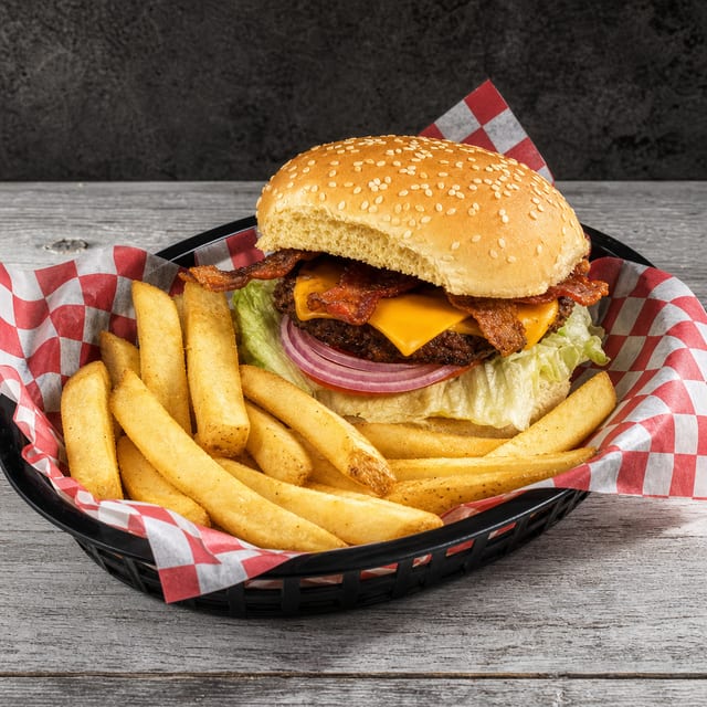 Bacon Cheeseburger.
