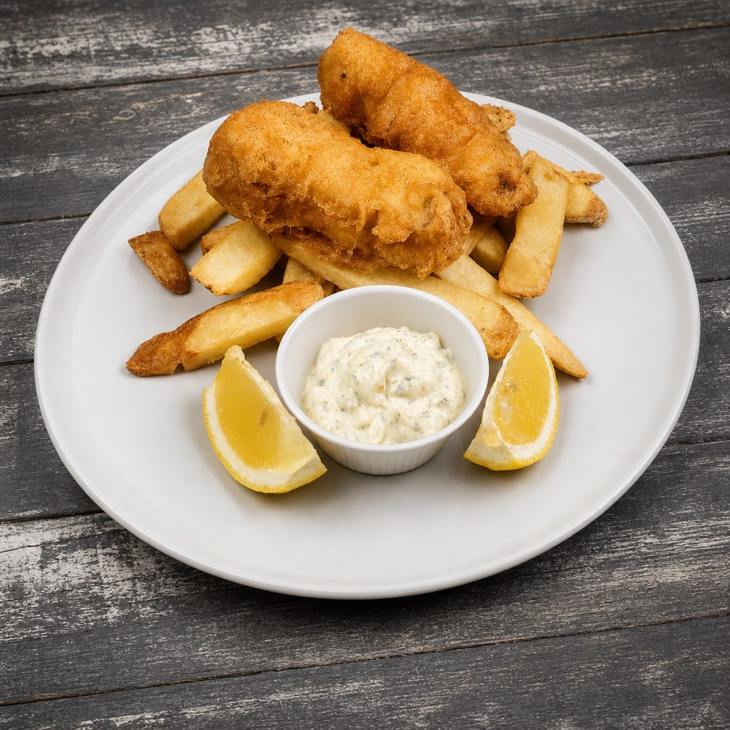 2 Piece Fish 'n' Chips.