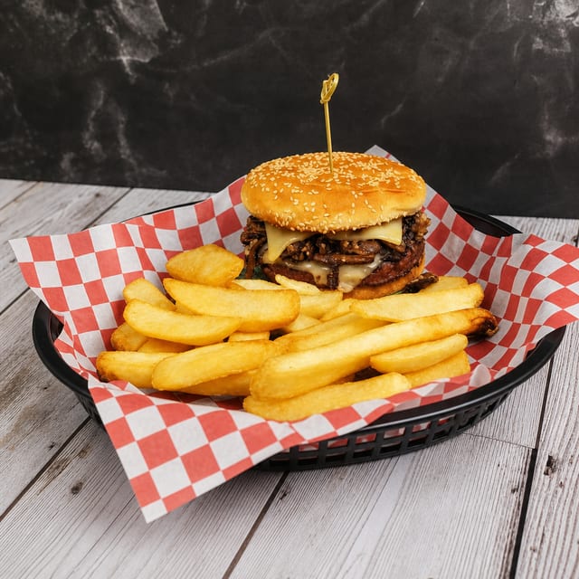 Mushroom Burger.