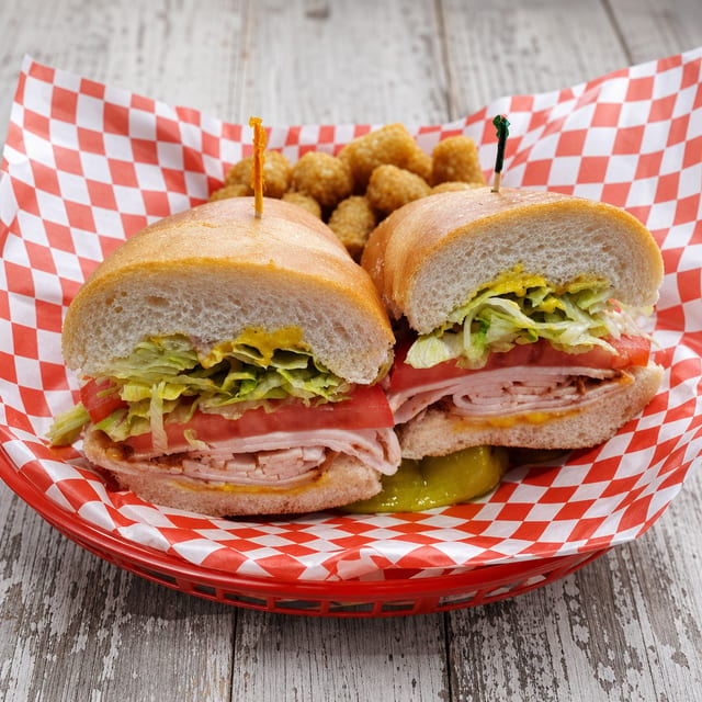 Smoked Turkey Po'boy.