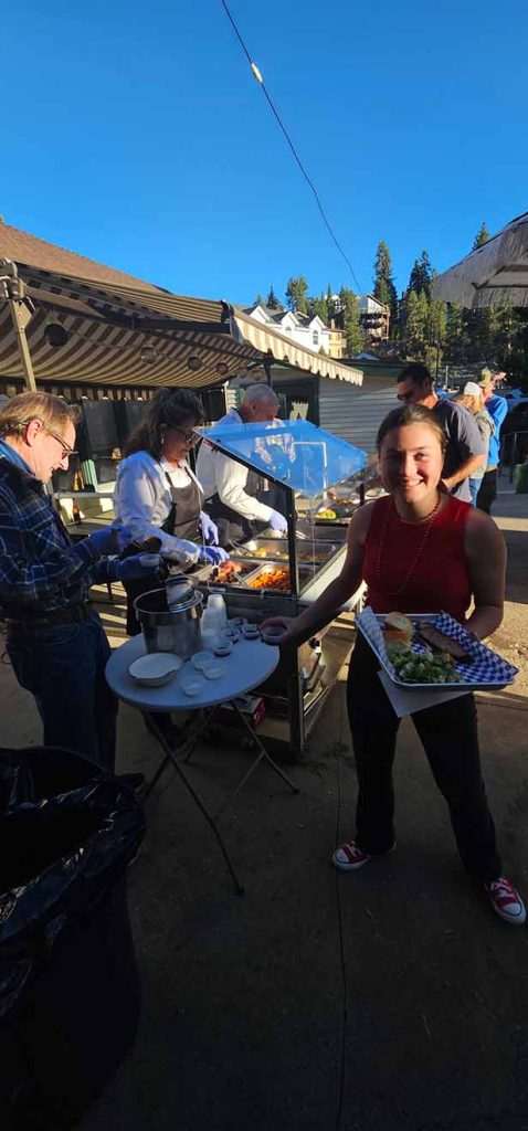 catering outside line